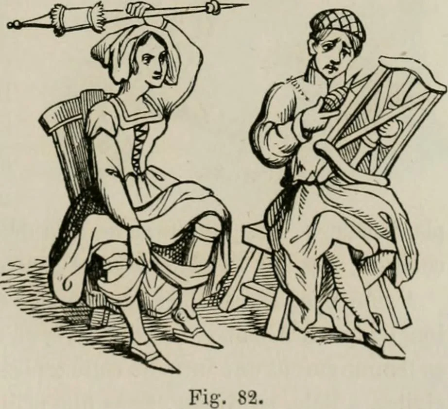 An illustration from Histoire de la caricature et du grotesque dans la littérature et dans l'art, 1875, leaf 156