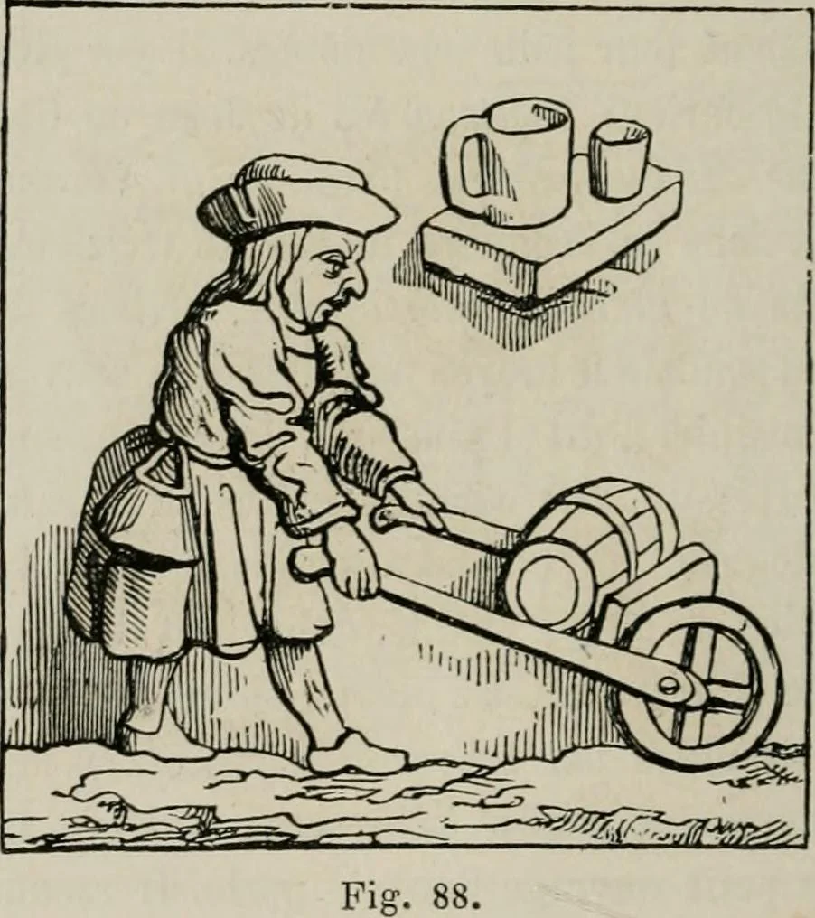An illustration from Histoire de la caricature et du grotesque dans la littérature et dans l'art, 1875, leaf 163