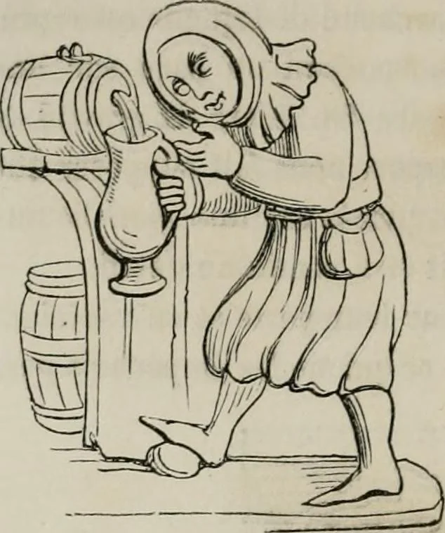 An illustration from Histoire de la caricature et du grotesque dans la littérature et dans l'art, 1875, leaf 165