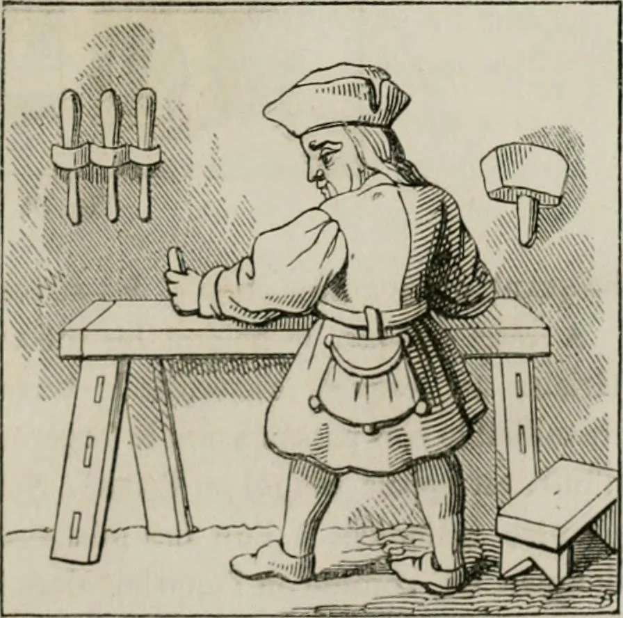 An illustration from Histoire de la caricature et du grotesque dans la littérature et dans l'art, 1875, leaf 166