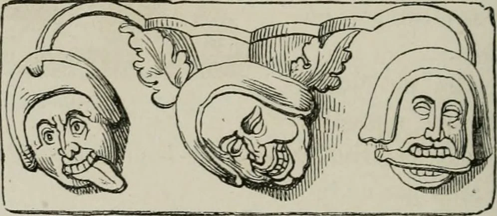 An illustration from Histoire de la caricature et du grotesque dans la littérature et dans l'art, 1875, leaf 171