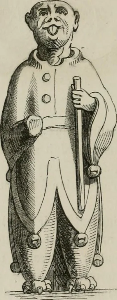 An illustration from Histoire de la caricature et du grotesque dans la littérature et dans l'art, 1875, leaf 173