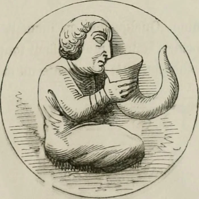 An illustration from Histoire de la caricature et du grotesque dans la littérature et dans l'art, 1875, leaf 174
