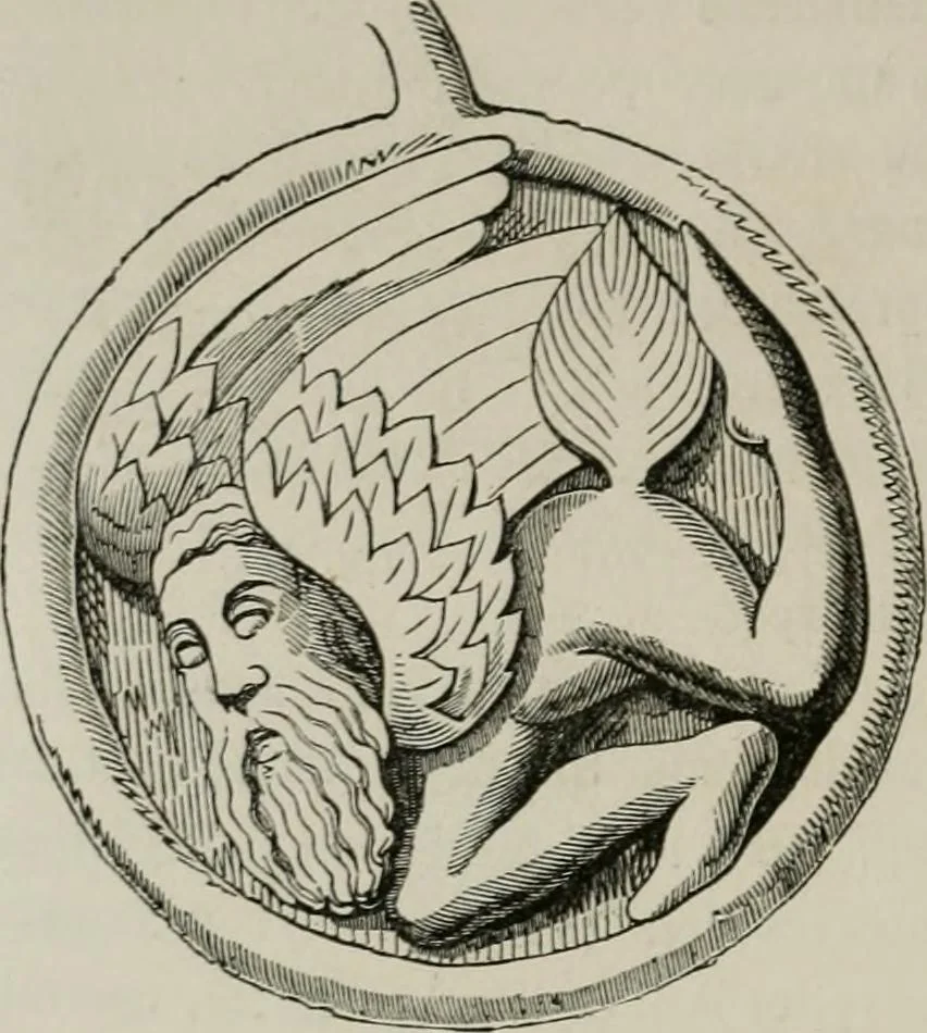 An illustration from Histoire de la caricature et du grotesque dans la littérature et dans l'art, 1875, leaf 175