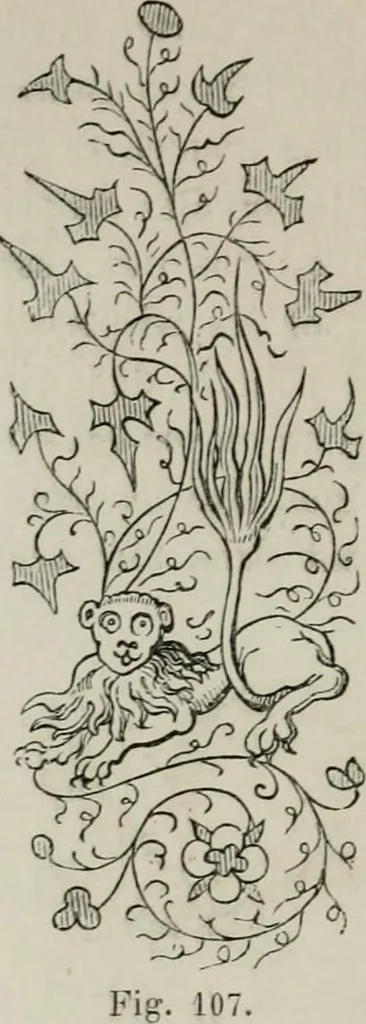An illustration from Histoire de la caricature et du grotesque dans la littérature et dans l'art, 1875, leaf 177