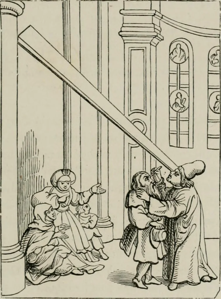 An illustration from Histoire de la caricature et du grotesque dans la littérature et dans l'art, 1875, leaf 180