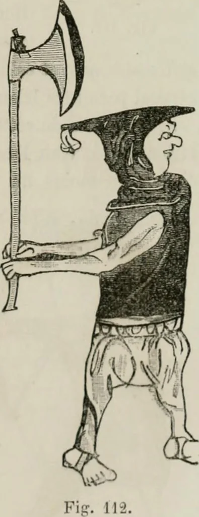 An illustration from Histoire de la caricature et du grotesque dans la littérature et dans l'art, 1875, leaf 198
