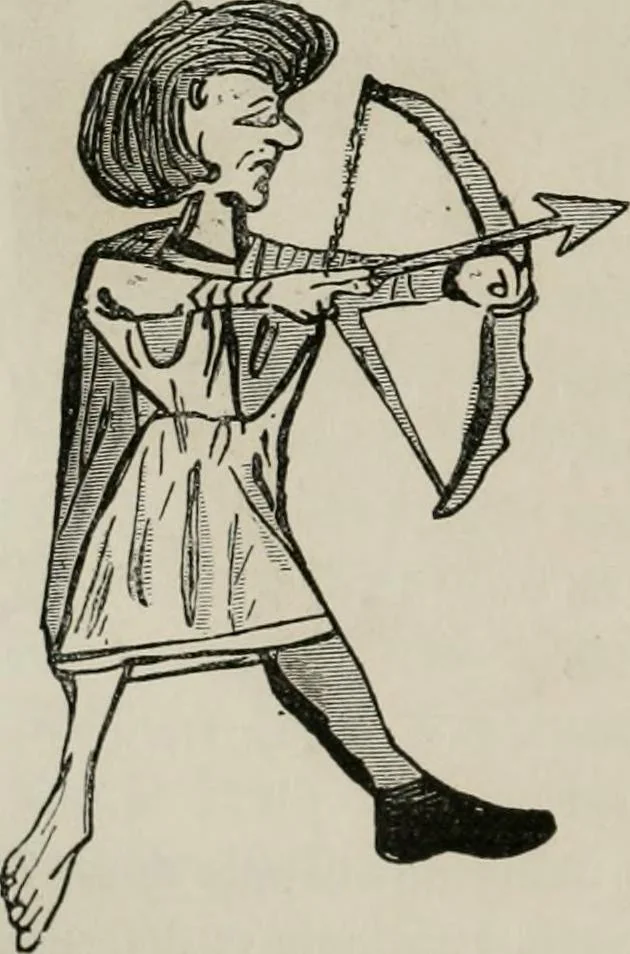 An illustration from Histoire de la caricature et du grotesque dans la littérature et dans l'art, 1875, leaf 199