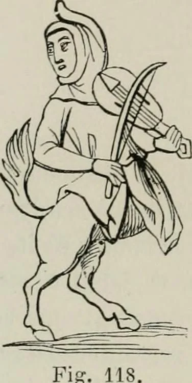An illustration from Histoire de la caricature et du grotesque dans la littérature et dans l'art, 1875, leaf 211