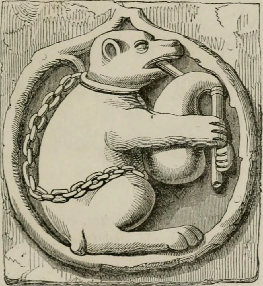 An illustration from Histoire de la caricature et du grotesque dans la littérature et dans l'art, 1875, leaf 216