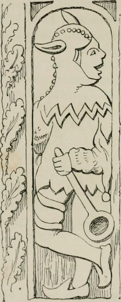 An illustration from Histoire de la caricature et du grotesque dans la littérature et dans l'art, 1875, leaf 224