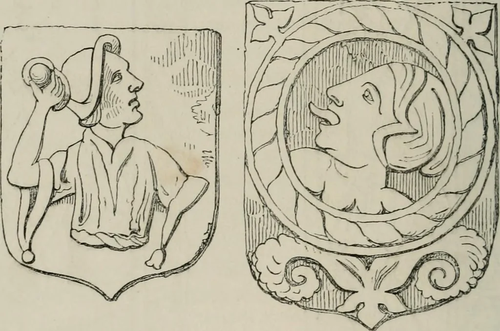 An illustration from Histoire de la caricature et du grotesque dans la littérature et dans l'art, 1875, leaf 225