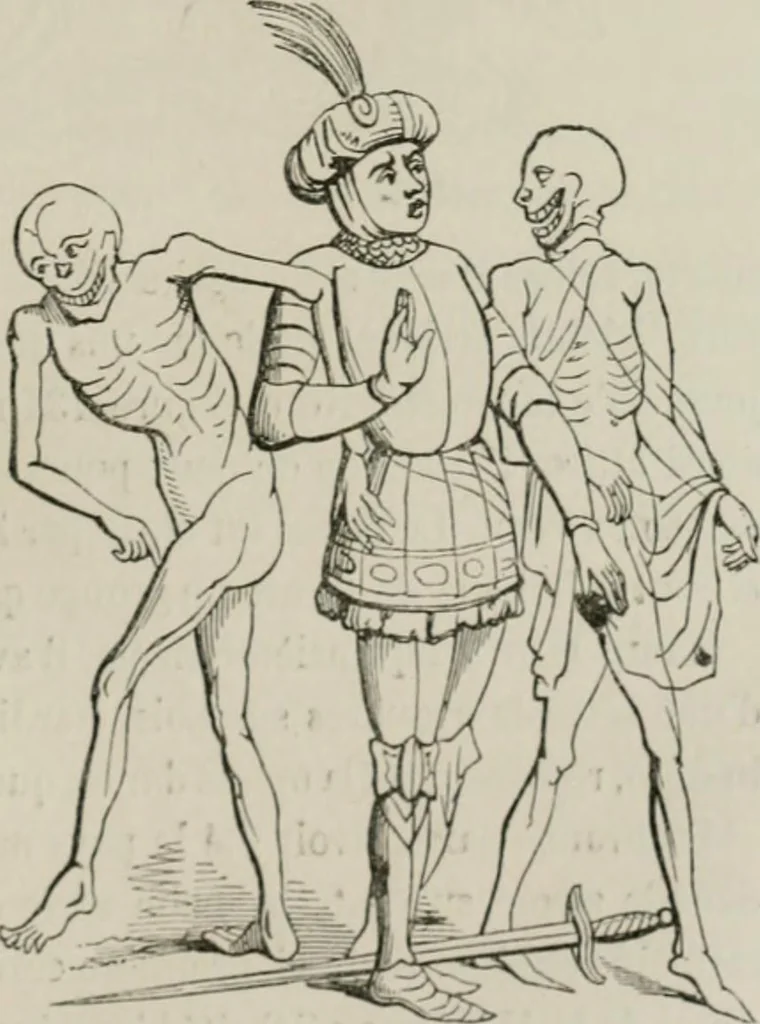 An illustration from Histoire de la caricature et du grotesque dans la littérature et dans l'art, 1875, leaf 232