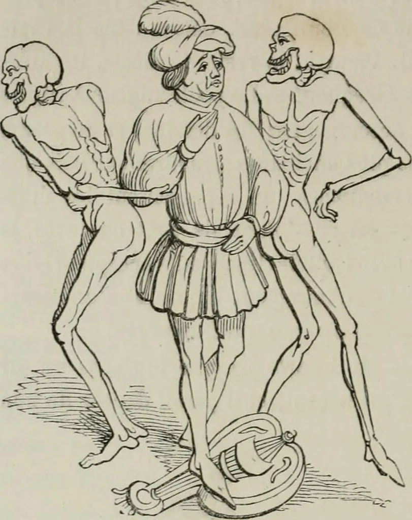 An illustration from Histoire de la caricature et du grotesque dans la littérature et dans l'art, 1875, leaf 233