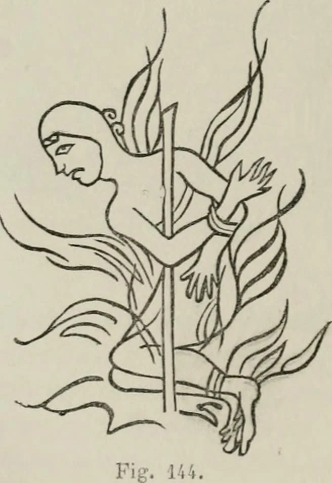 An illustration from Histoire de la caricature et du grotesque dans la littérature et dans l'art, 1875, leaf 265