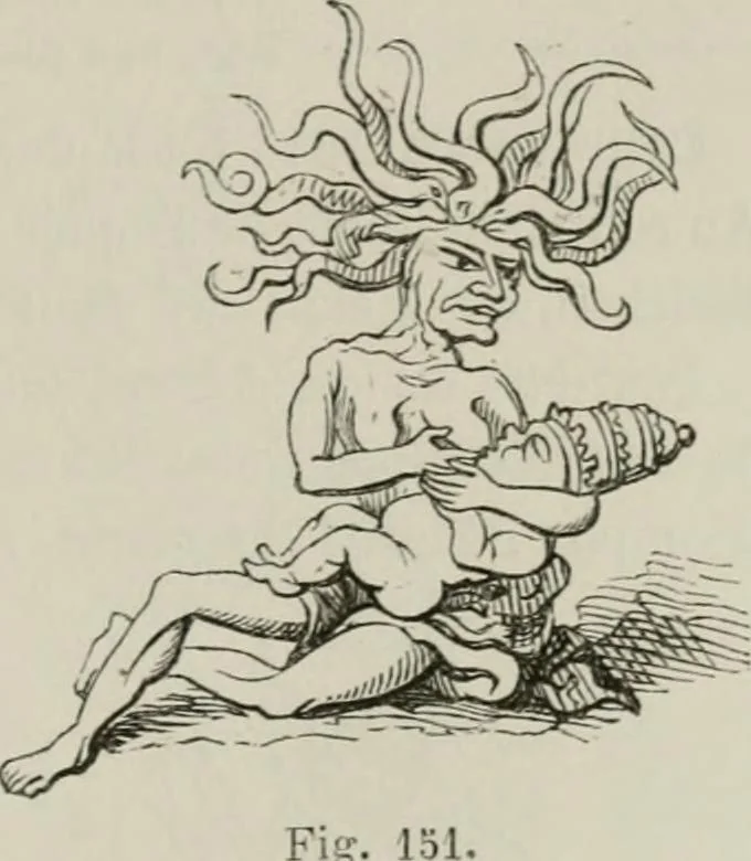 An illustration from Histoire de la caricature et du grotesque dans la littérature et dans l'art, 1875, leaf 272