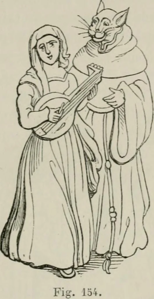 An illustration from Histoire de la caricature et du grotesque dans la littérature et dans l'art, 1875, leaf 276