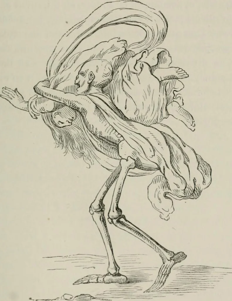 An illustration from Histoire de la caricature et du grotesque dans la littérature et dans l'art, 1875, leaf 320