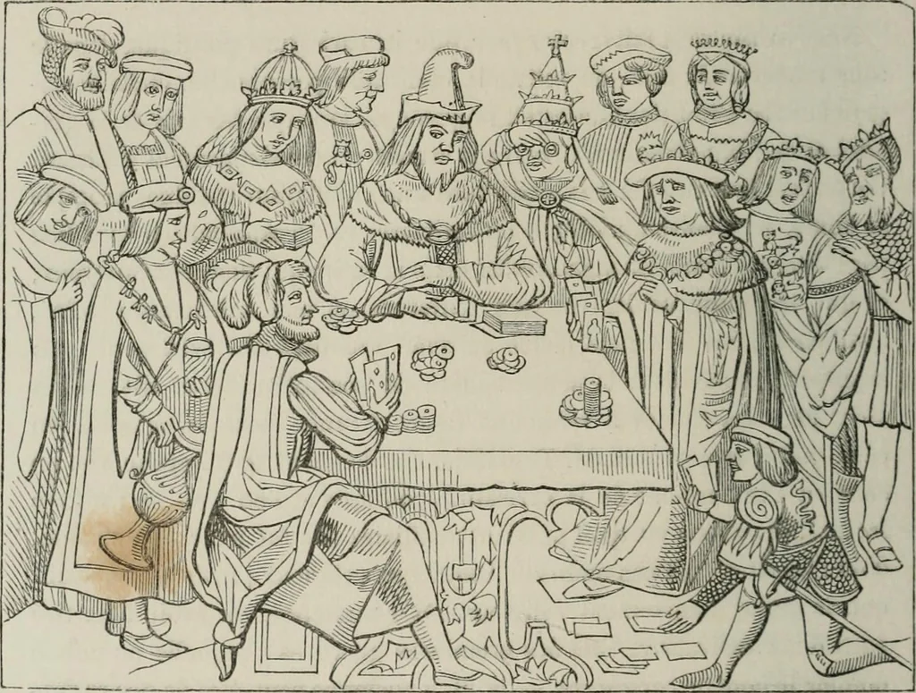 An illustration from Histoire de la caricature et du grotesque dans la littérature et dans l'art, 1875, leaf 357