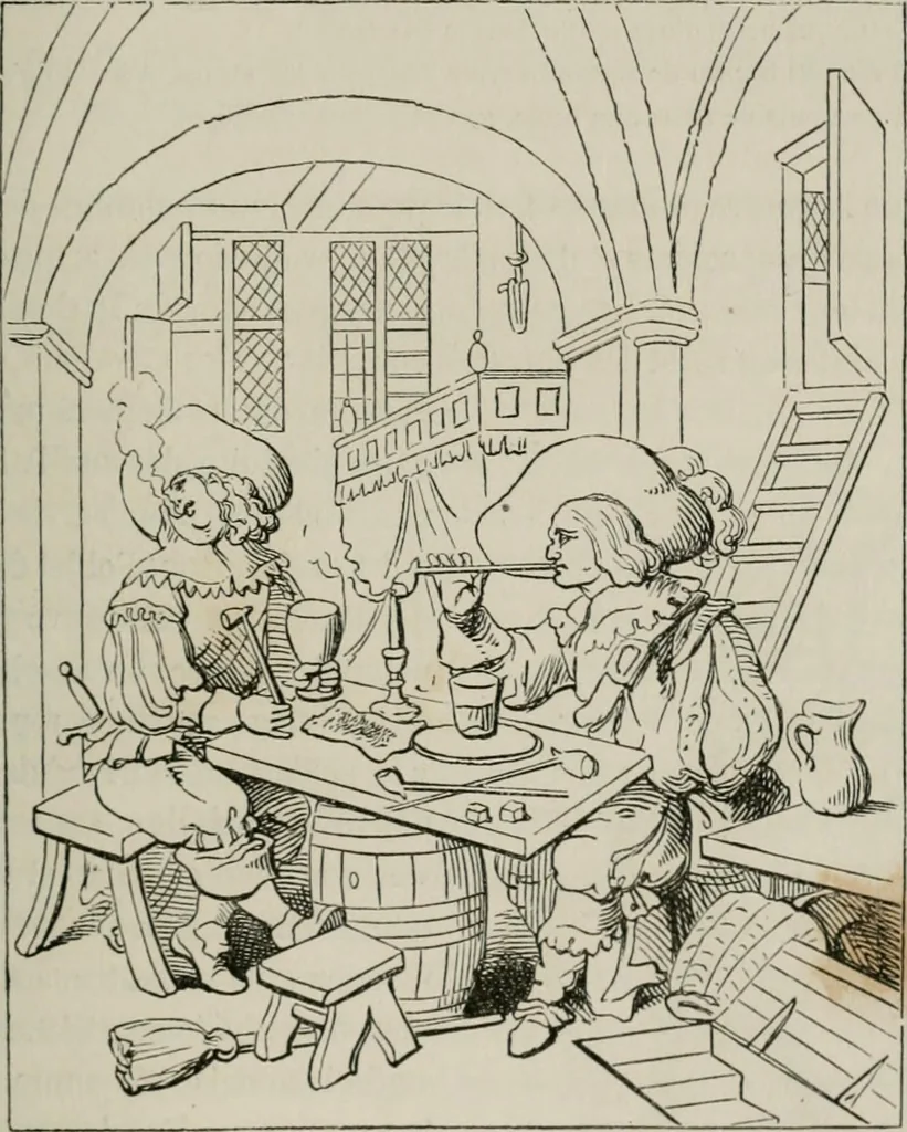 An illustration from Histoire de la caricature et du grotesque dans la littérature et dans l'art, 1875, leaf 372
