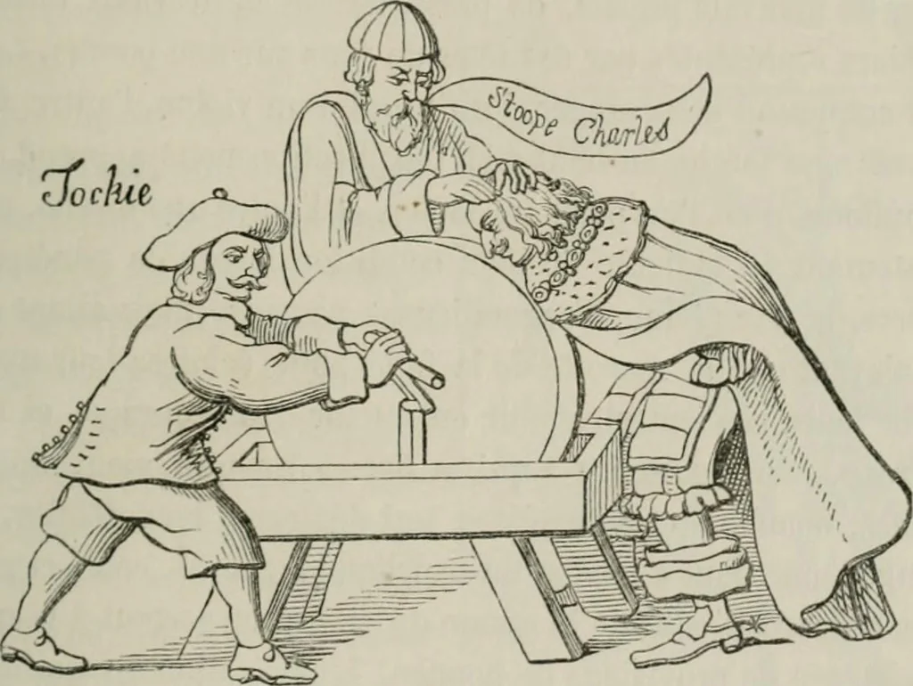 An illustration from Histoire de la caricature et du grotesque dans la littérature et dans l'art, 1875, leaf 376