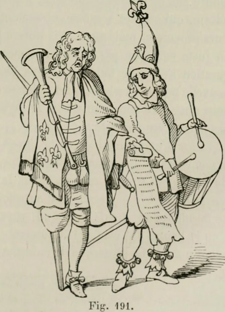 An illustration from Histoire de la caricature et du grotesque dans la littérature et dans l'art, 1875, leaf 416