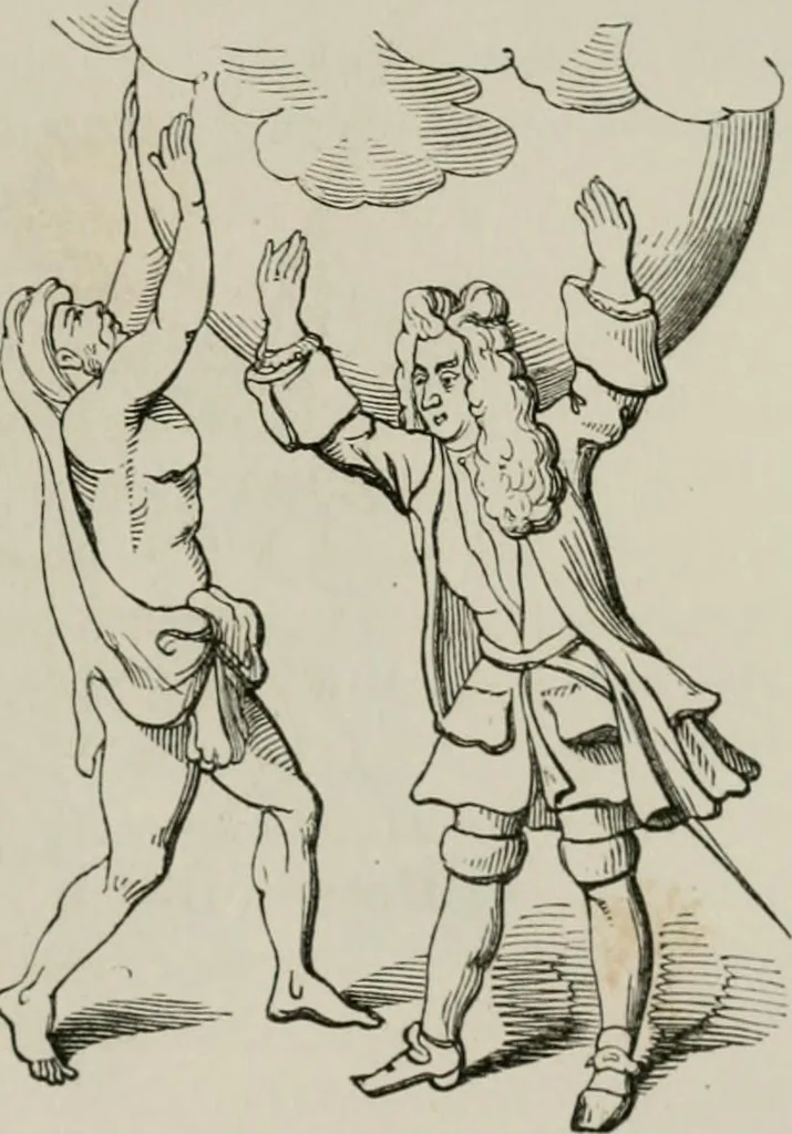 An illustration from Histoire de la caricature et du grotesque dans la littérature et dans l'art, 1875, leaf 420