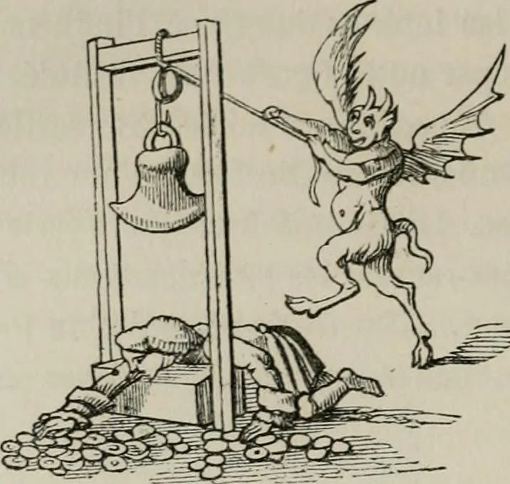 An illustration from Histoire de la caricature et du grotesque dans la littérature et dans l'art, 1875, leaf 431