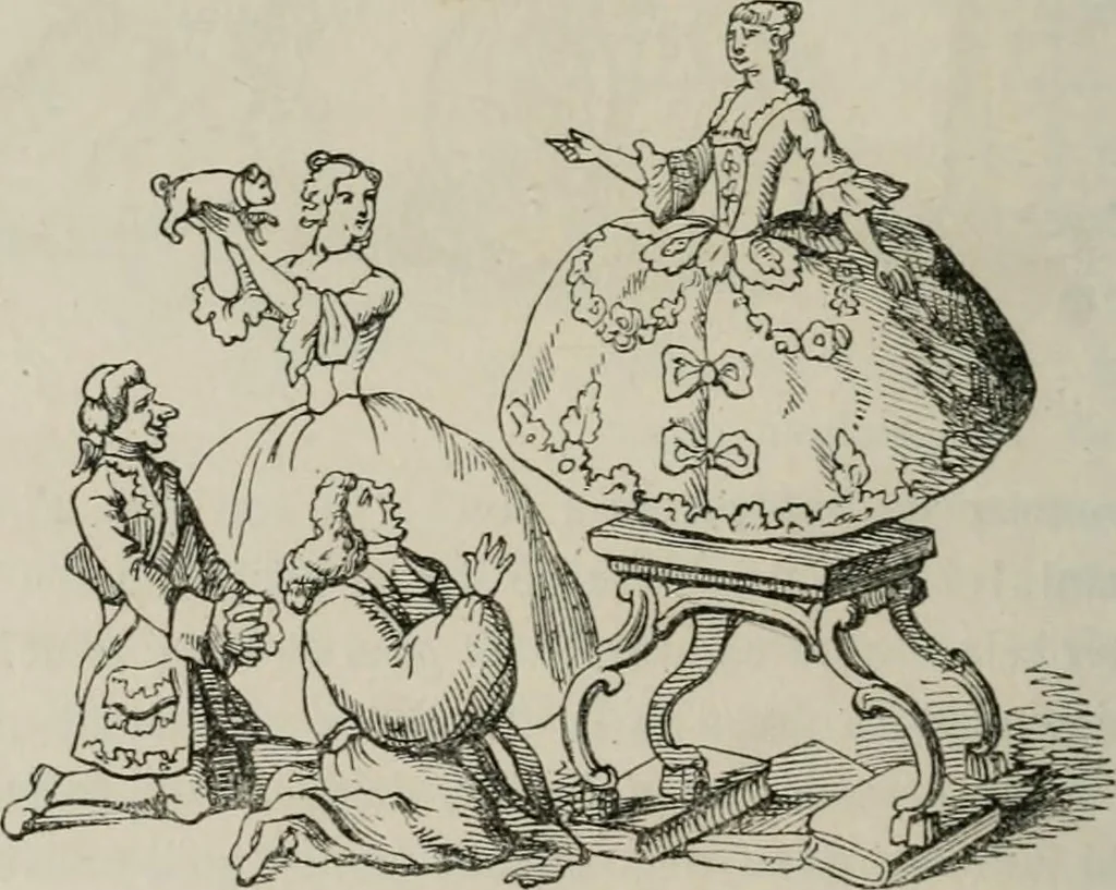 An illustration from Histoire de la caricature et du grotesque dans la littérature et dans l'art, 1875, leaf 431