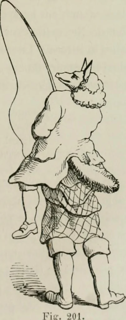 An illustration from Histoire de la caricature et du grotesque dans la littérature et dans l'art, 1875, leaf 432