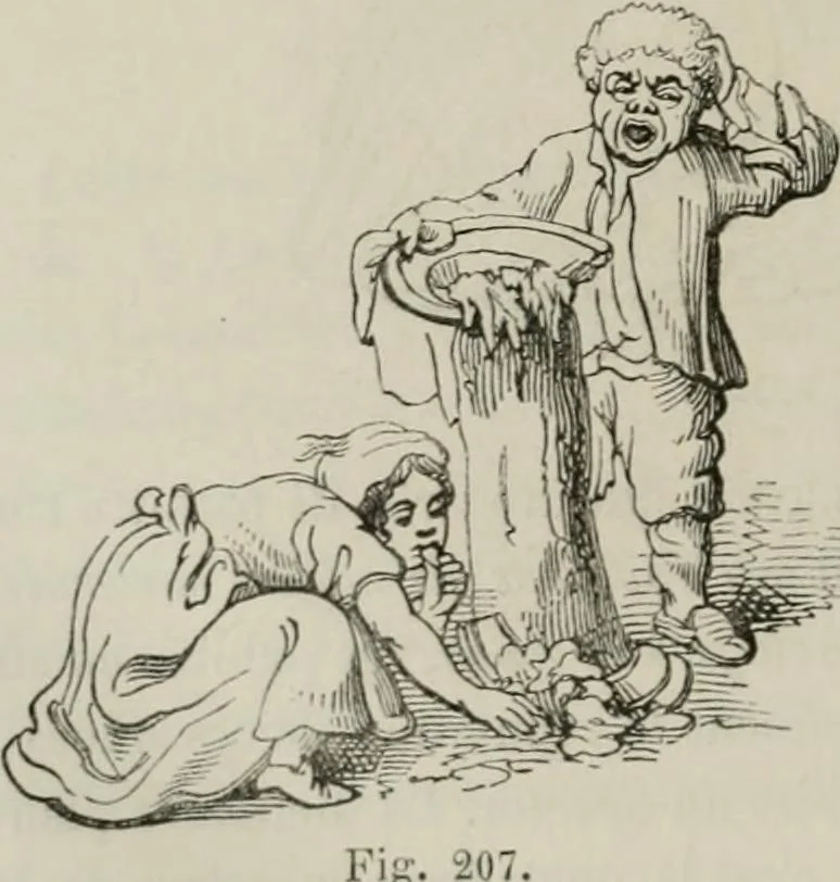 An illustration from Histoire de la caricature et du grotesque dans la littérature et dans l'art, 1875, leaf 441