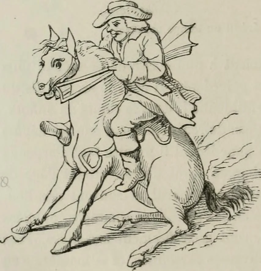 An illustration from Histoire de la caricature et du grotesque dans la littérature et dans l'art, 1875, leaf 457