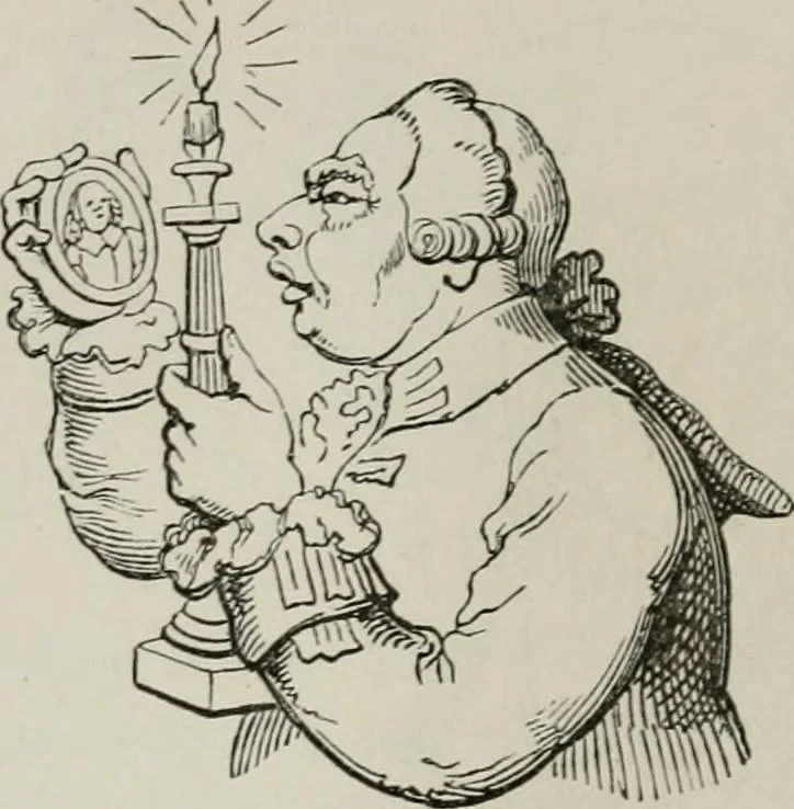 An illustration from Histoire de la caricature et du grotesque dans la littérature et dans l'art, 1875, leaf 471