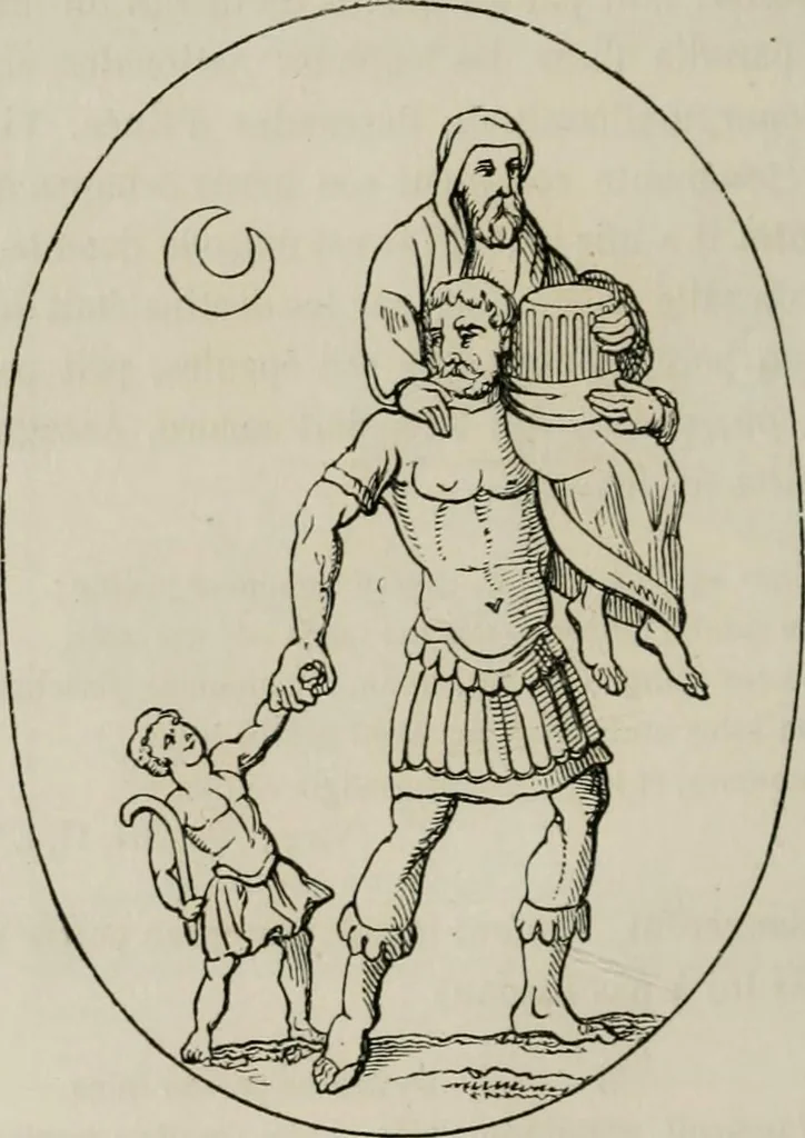 An illustration from Histoire de la caricature et du grotesque dans la littérature et dans l'art, 1875, leaf 59
