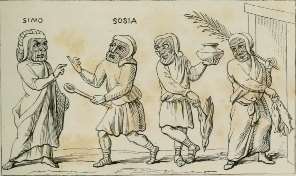 An illustration from Histoire de la caricature et du grotesque dans la littérature et dans l'art, 1875, leaf 6