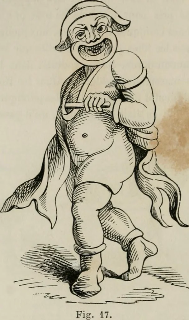 An illustration from Histoire de la caricature et du grotesque dans la littérature et dans l'art, 1875, leaf 67