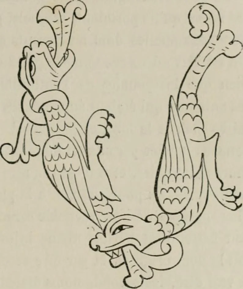 An illustration from Histoire de la caricature et du grotesque dans la littérature et dans l'art, 1875, leaf 88