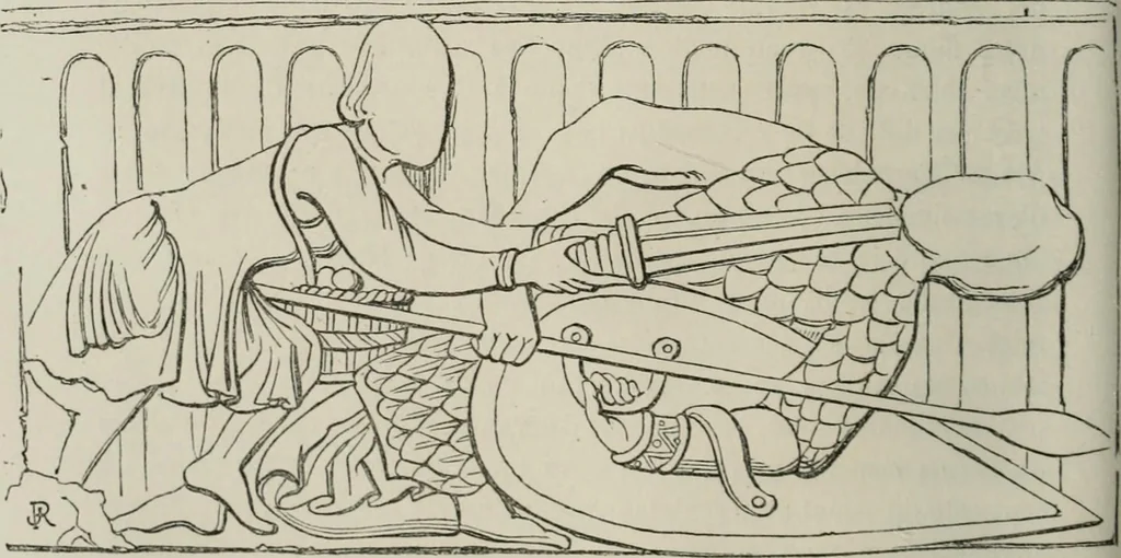 An illustration from Histoire de la caricature et du grotesque dans la littérature et dans l'art, 1875, leaf 95