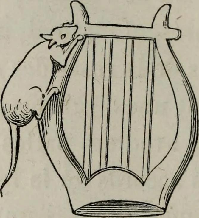 An illustration from Histoire de la caricature antique, 1867, leaf 122