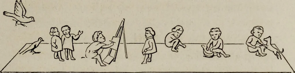 An illustration from Histoire de la caricature antique, 1867, leaf 87