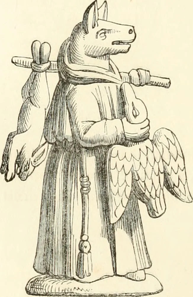 An illustration from Histoire de la caricature et du grotesque dans la littérature et dans l'art, 1875, leaf 113