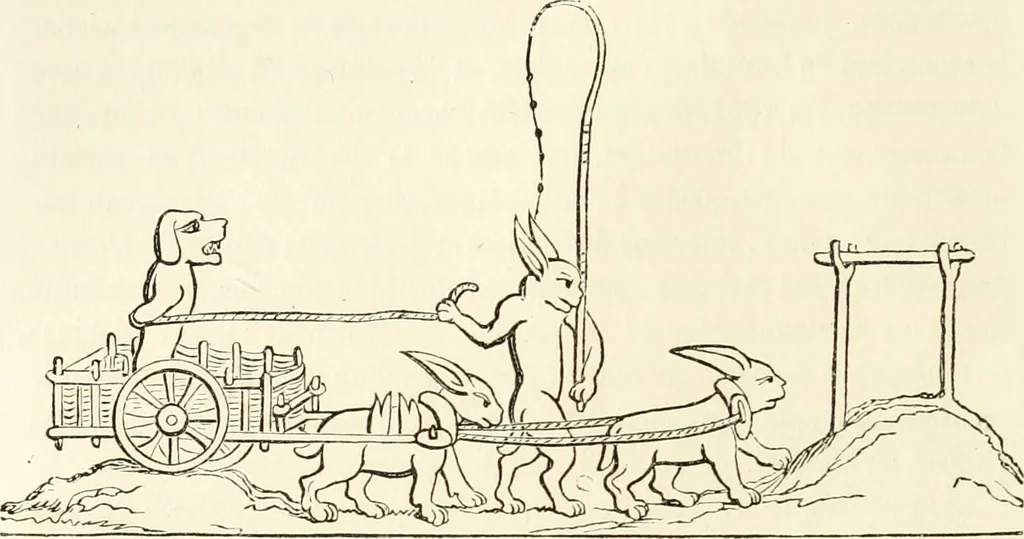 An illustration from Histoire de la caricature et du grotesque dans la littérature et dans l'art, 1875, leaf 123