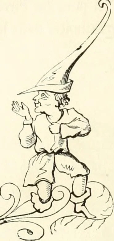 An illustration from Histoire de la caricature et du grotesque dans la littérature et dans l'art, 1875, leaf 131