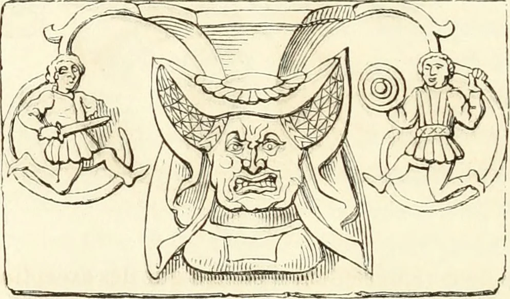 An illustration from Histoire de la caricature et du grotesque dans la littérature et dans l'art, 1875, leaf 133