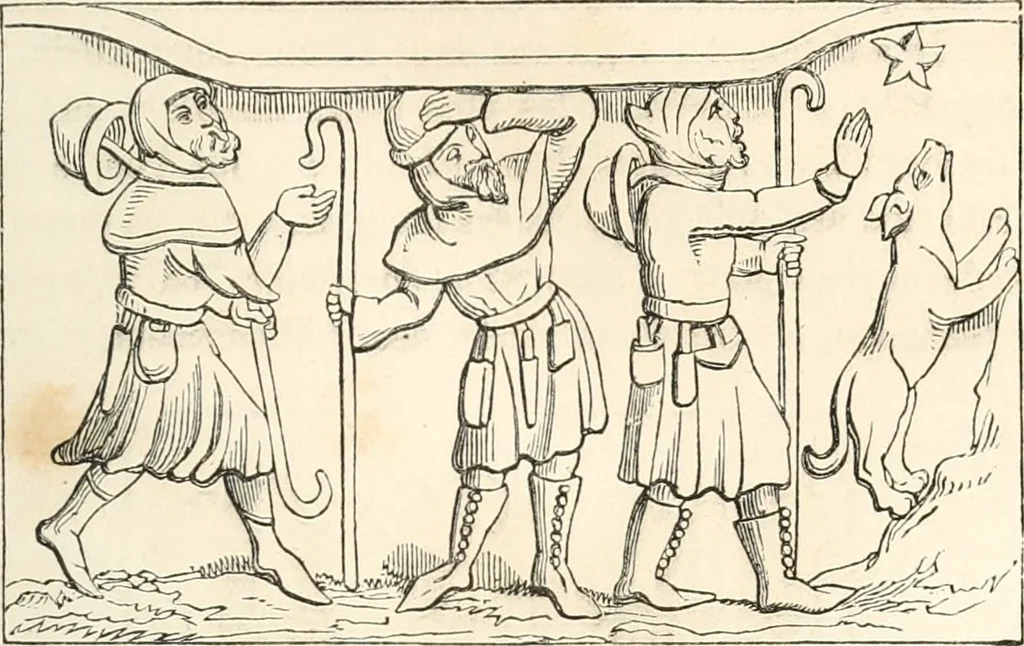 An illustration from Histoire de la caricature et du grotesque dans la littérature et dans l'art, 1875, leaf 166