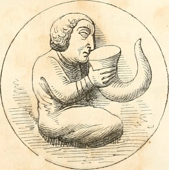 An illustration from Histoire de la caricature et du grotesque dans la littérature et dans l'art, 1875, leaf 174