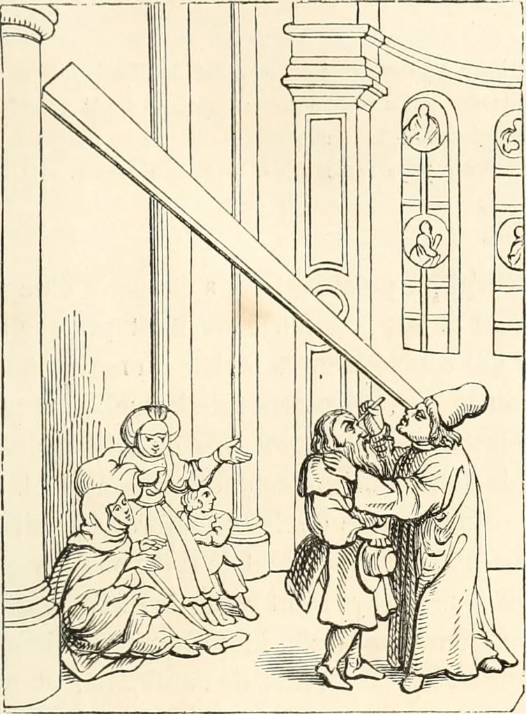 An illustration from Histoire de la caricature et du grotesque dans la littérature et dans l'art, 1875, leaf 180