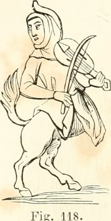 An illustration from Histoire de la caricature et du grotesque dans la littérature et dans l'art, 1875, leaf 211
