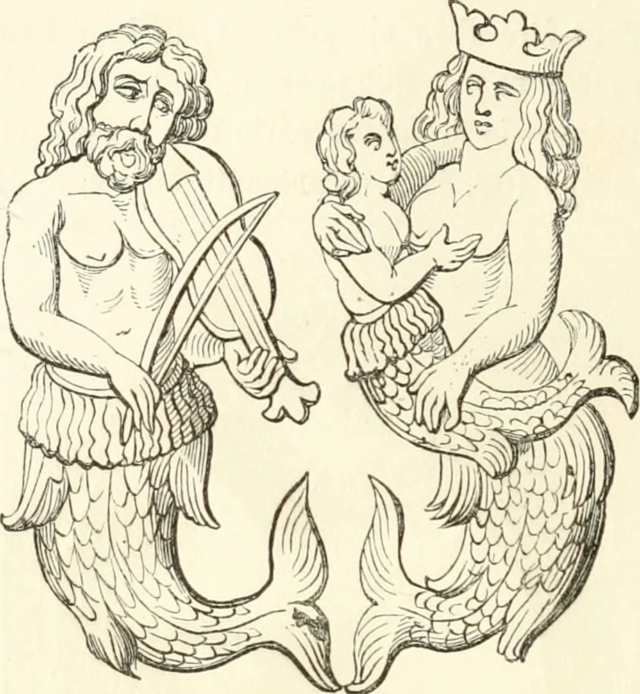 An illustration from Histoire de la caricature et du grotesque dans la littérature et dans l'art, 1875, leaf 217