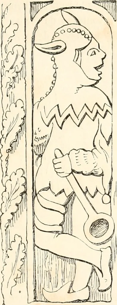 An illustration from Histoire de la caricature et du grotesque dans la littérature et dans l'art, 1875, leaf 224